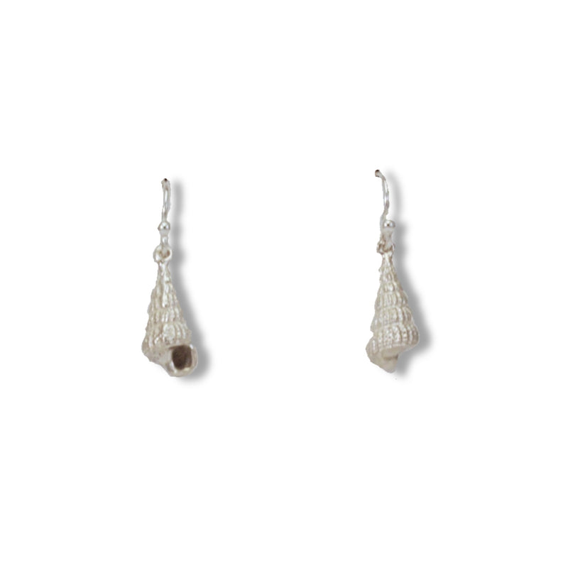 Sea snail earrings 
